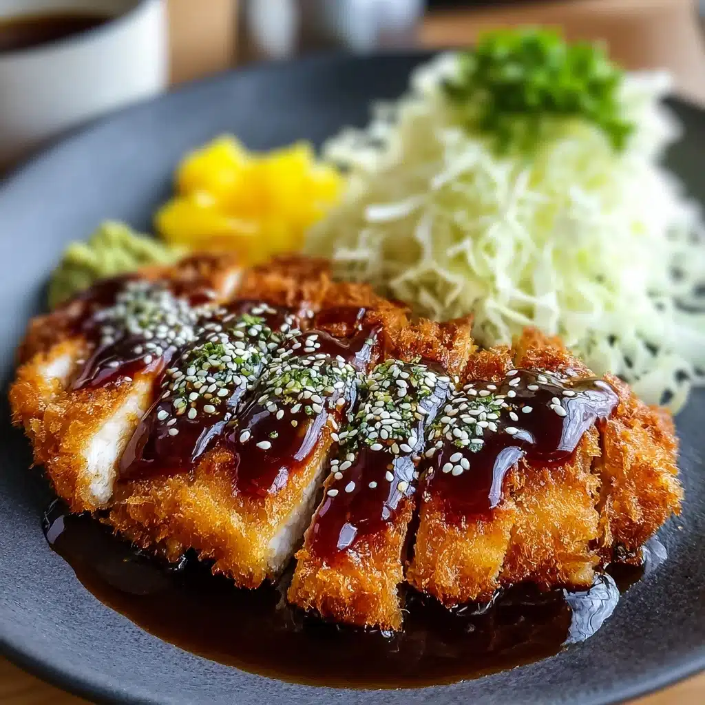 Japanese Katsu Bowls with Tonkatsu Sauce Recipe - Recipe Image