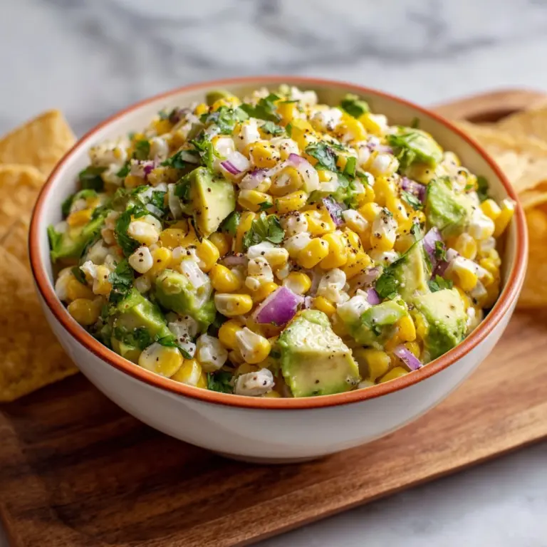 Fresh Corn Salsa Recipe