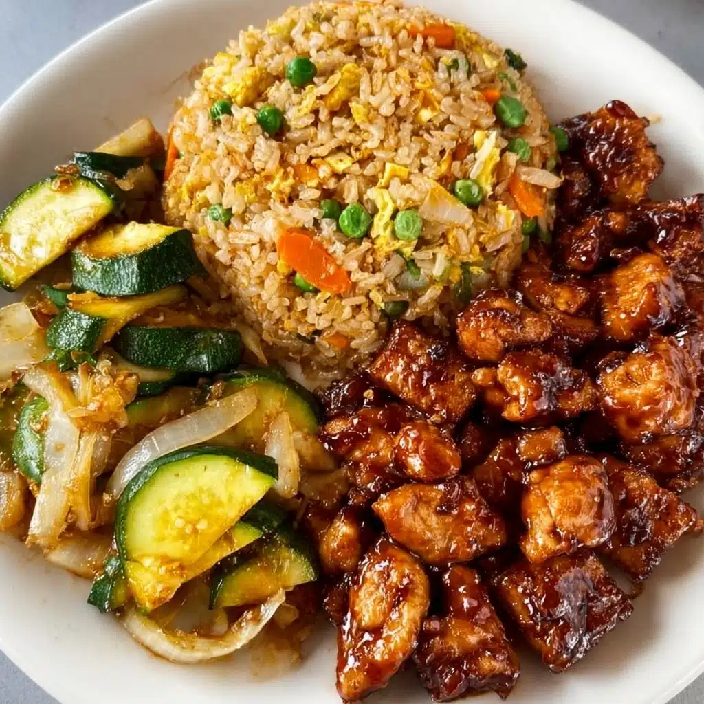Blackstone Griddle Hibachi Chicken Dinner Recipe - Recipe Image