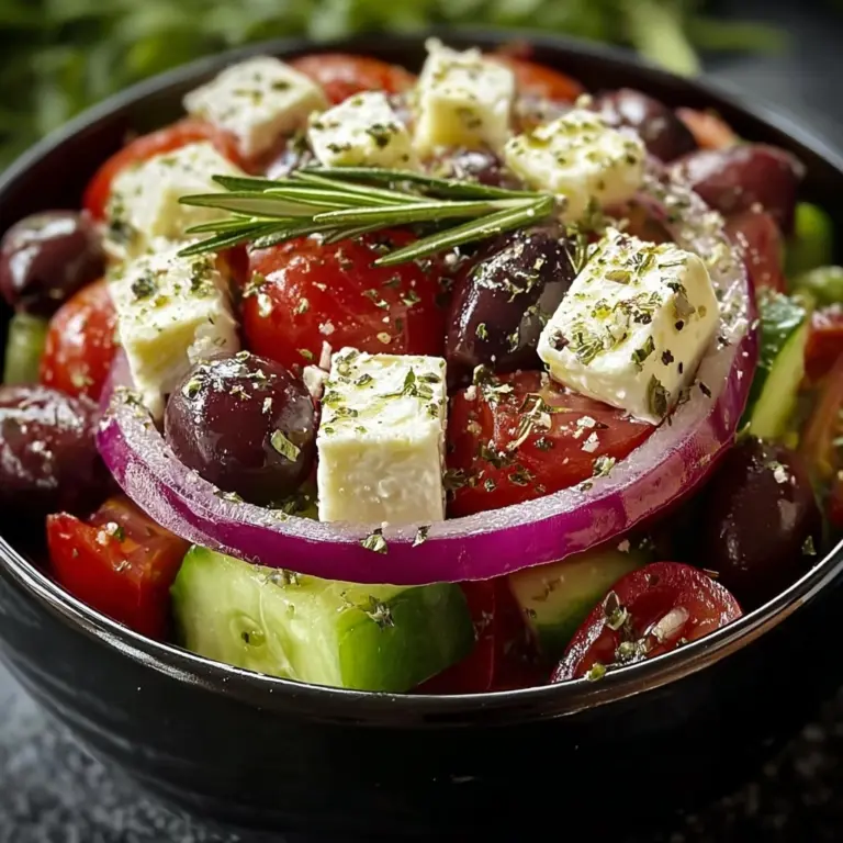 Classic Greek Salad Recipe