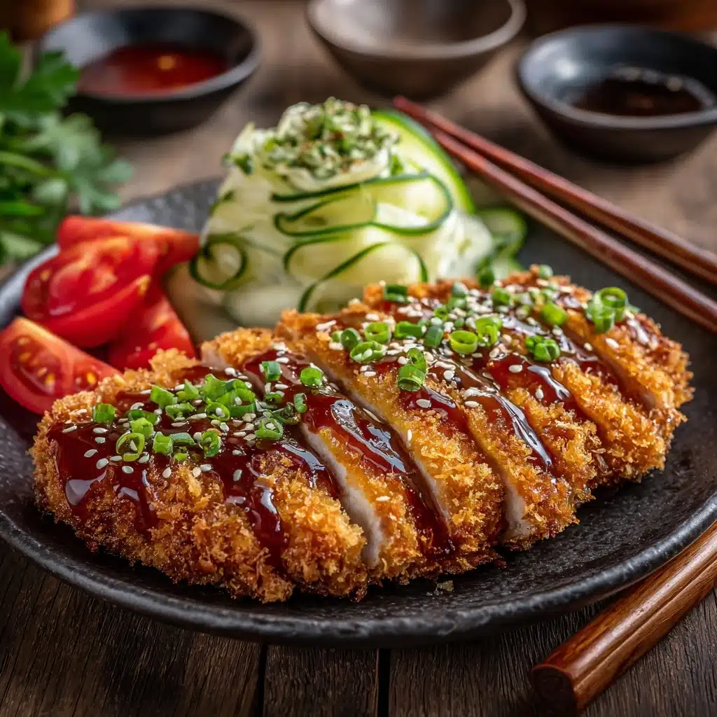 Spicy Korean Chicken Katsu Recipe - Recipe Image