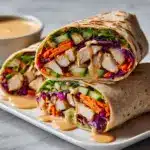 Thai Peanut Chicken Wraps Recipe
