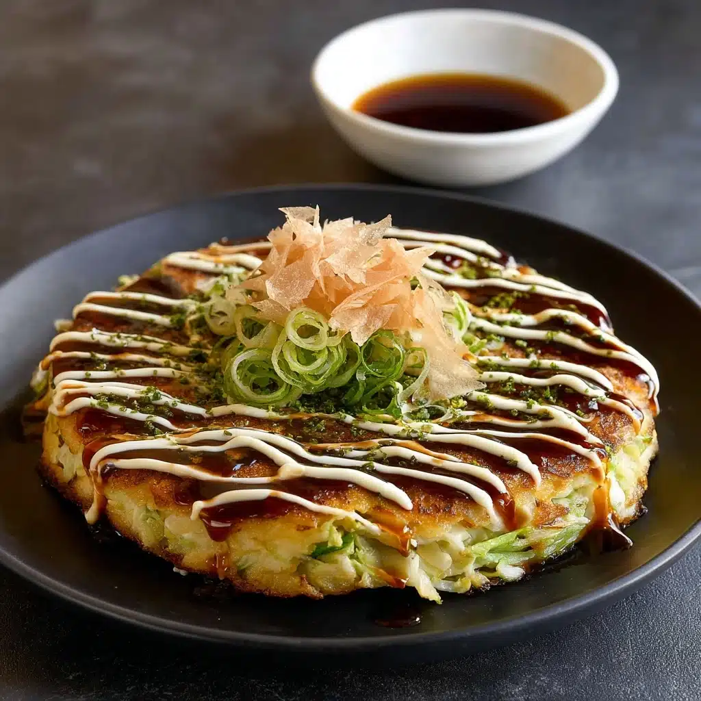 Okonomiyaki - Japanese Savoury Pancakes Recipe