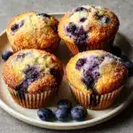 Moist Baked Blueberry Muffins Recipe