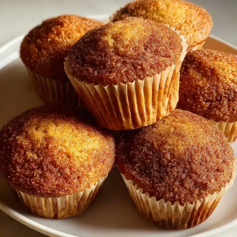 Warm Spiced Baked Cinnamon Muffins Recipe