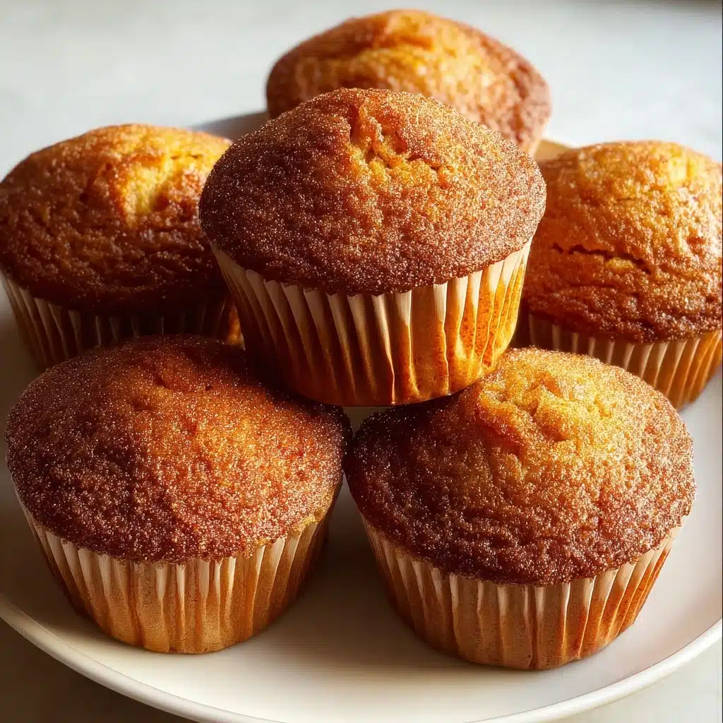 Warm Spiced Baked Cinnamon Muffins Recipe - Recipe Image