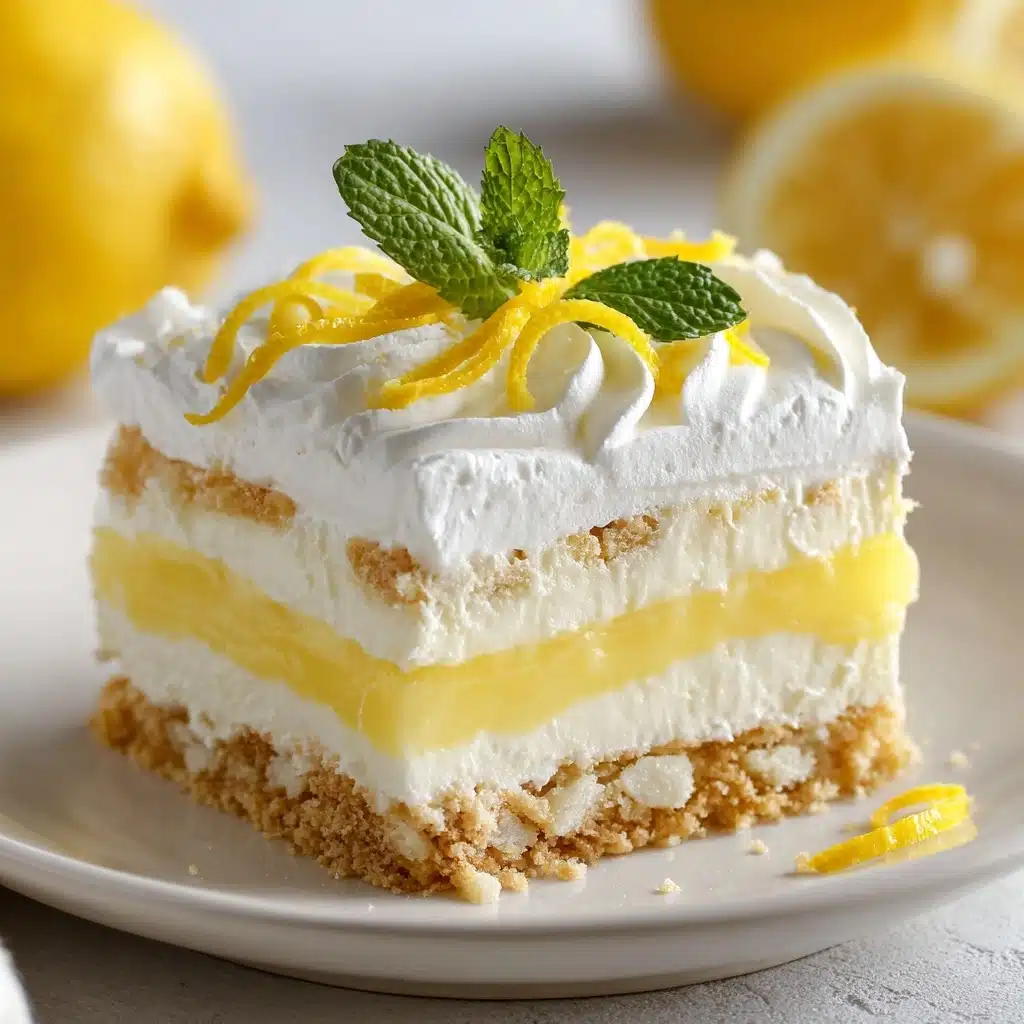 Lemon Layered Dessert Recipe - Recipe Image