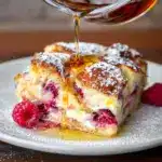 Raspberry Cheesecake French Toast Casserole Recipe
