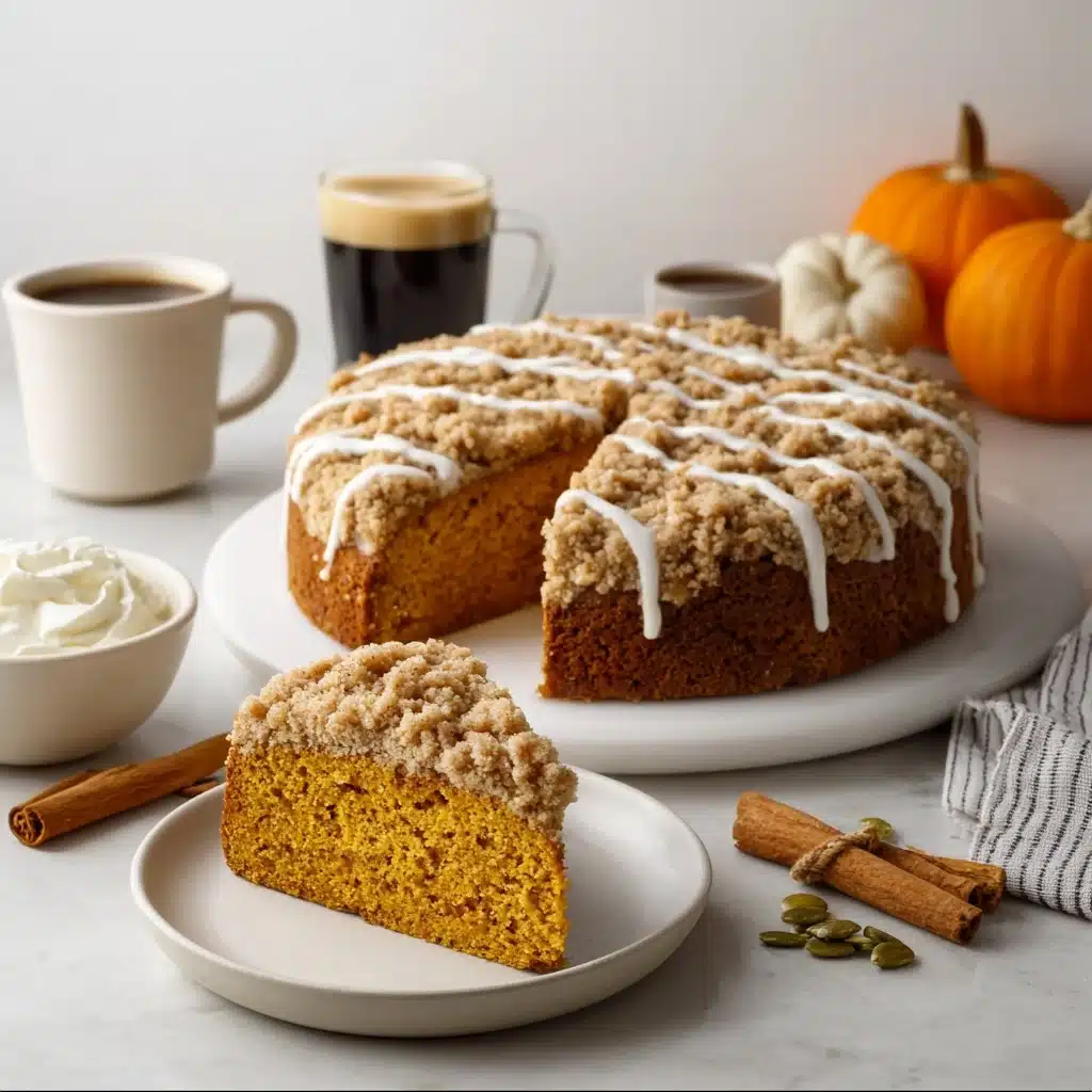 ep Homemade Pumpkin Streusel Coffee Cake Recipe - Recipe Image