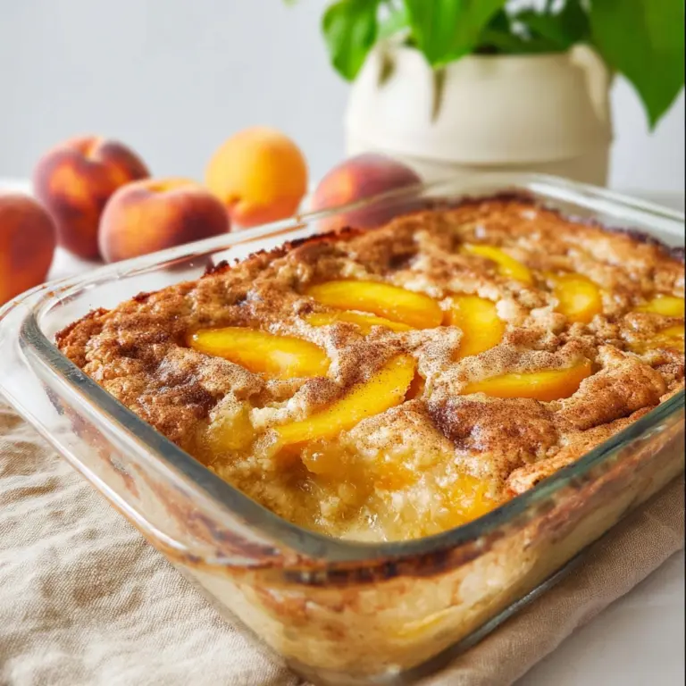 Peach Cobbler Recipe