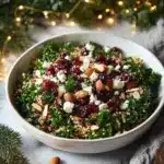 Cranberry Kale Quinoa Salad Recipe