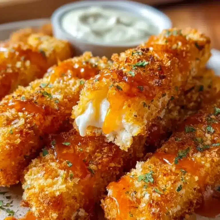 Buffalo Chicken Mozzarella Sticks Recipe