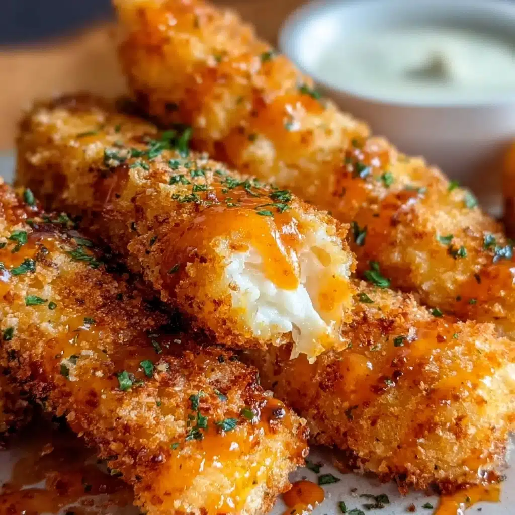 Buffalo Chicken Mozzarella Sticks Recipe - Recipe Image
