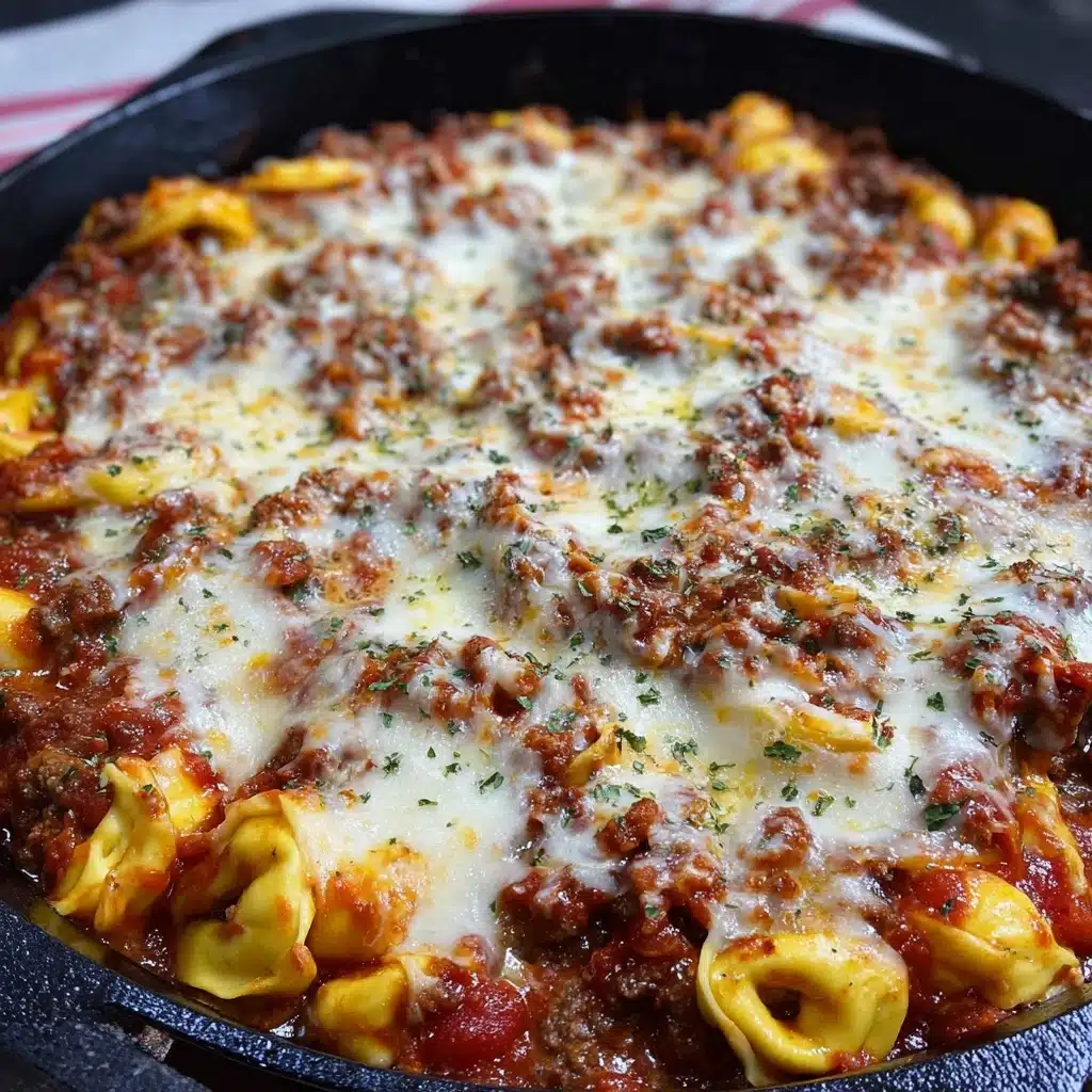 Cheesy Beef Enchilada Tortellini Recipe - Recipe Image