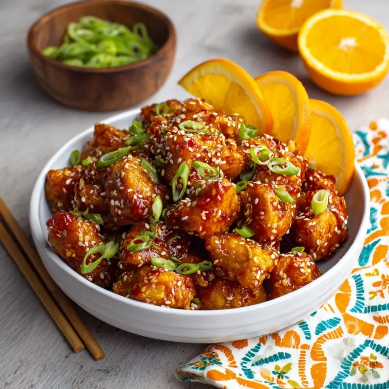 Crispy Orange Chicken Recipe