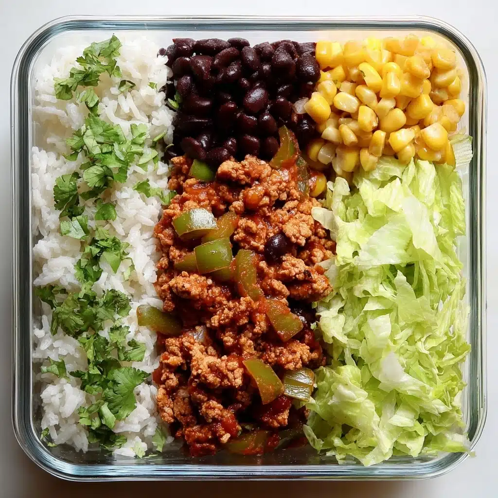 Taco Lunch Bowls Recipe - Recipe Image