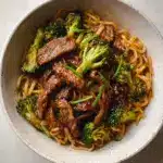 Sheet Pan Beef and Broccoli Ramen Recipe