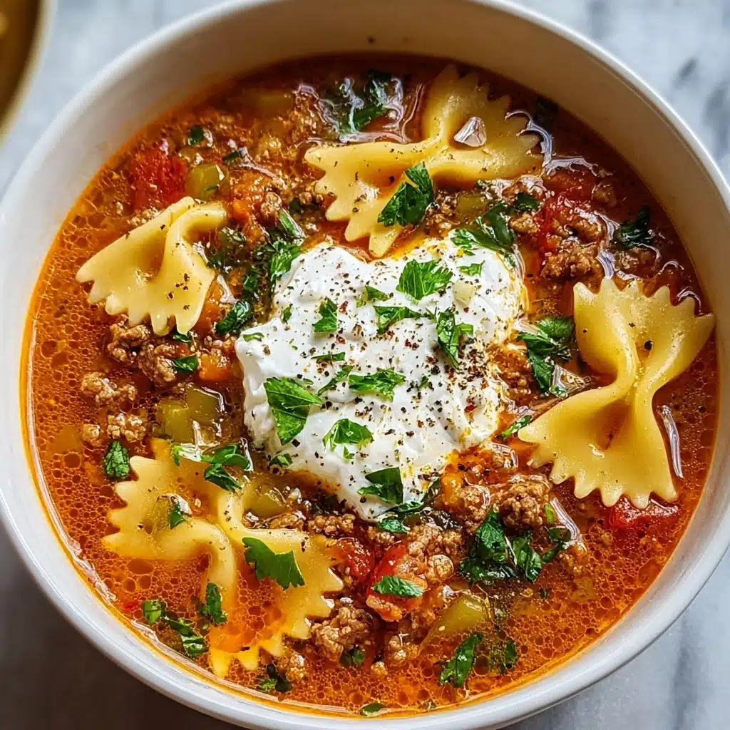 Lasagna Soup Recipe