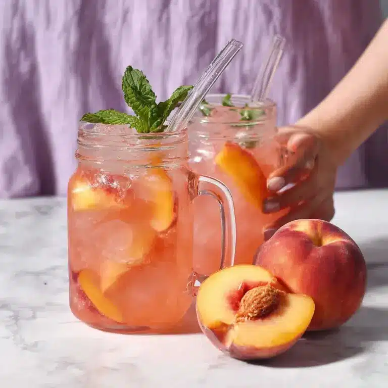 How To Make Peach Lemonade Recipe