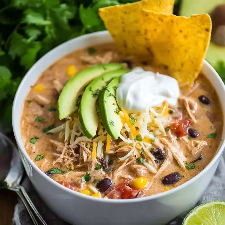 Crockpot White Chicken Chili Recipe