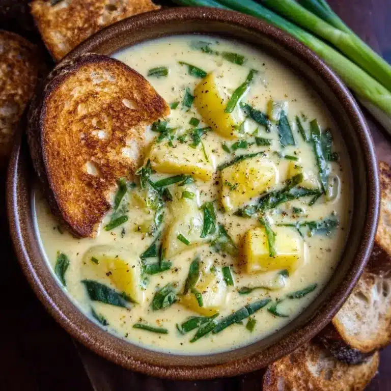 Creamy Potato and Leek Soup Recipe