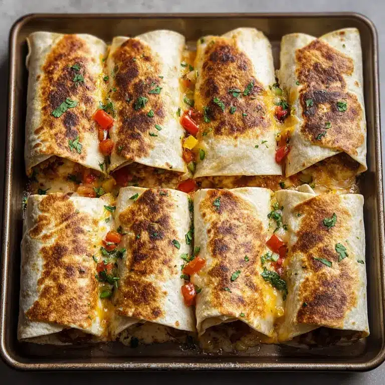 Easy & Tasty Sheet Pan Breakfast Burritos Recipe