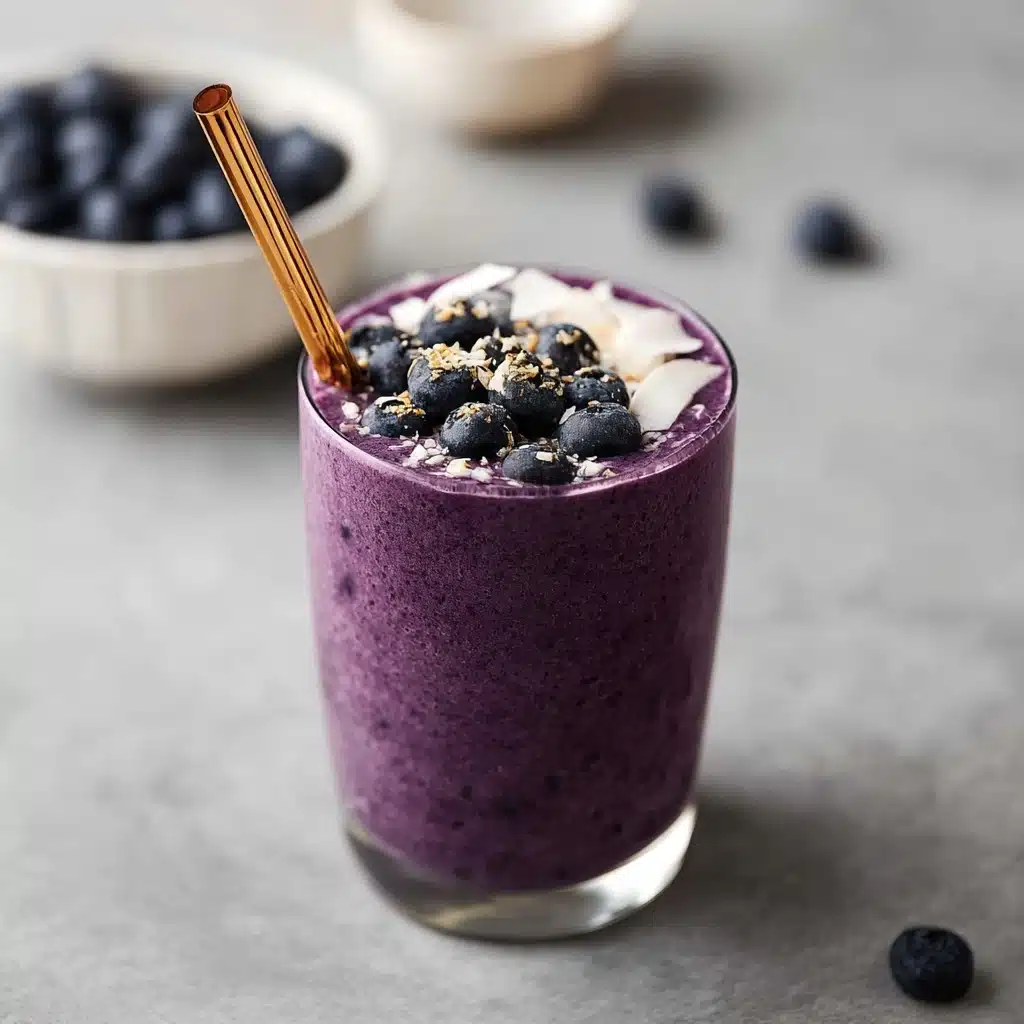 Blueberry Avocado Smoothie Recipe - Recipe Image