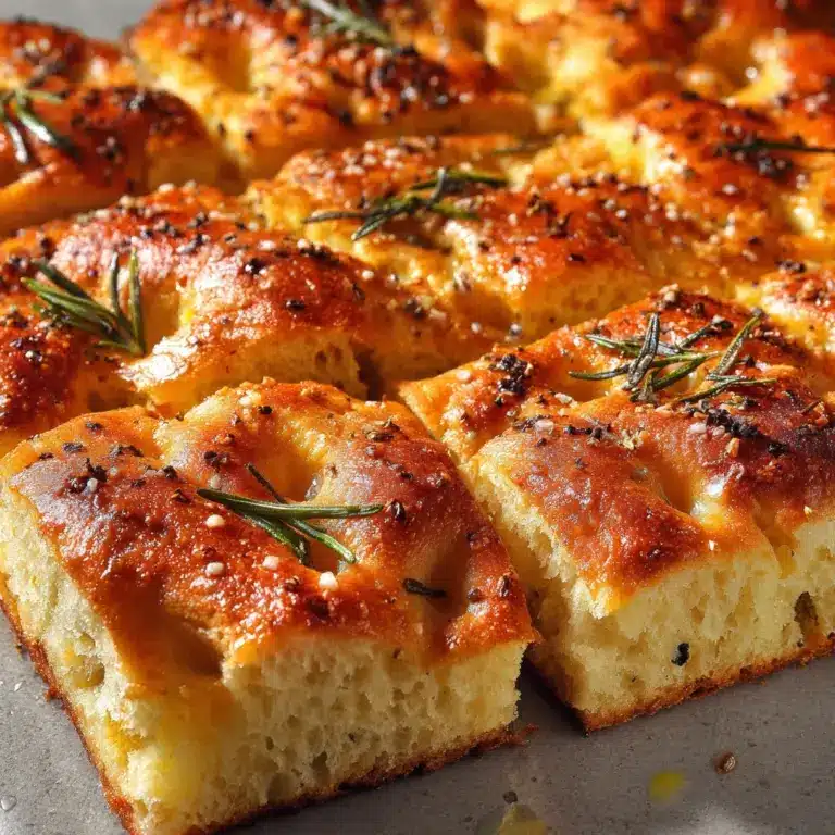 Easy Focaccia Bread Recipe