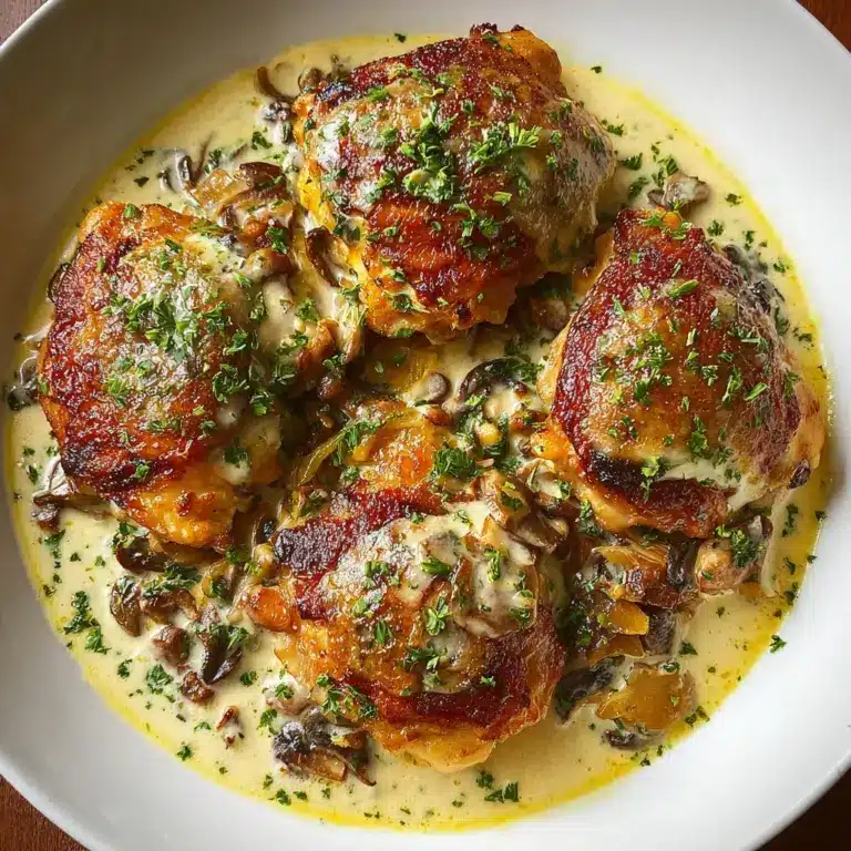 Savory Creamy Southern Smothered Chicken Recipe