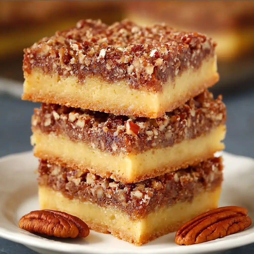 Pecan Pie Bars Recipe - Recipe Image