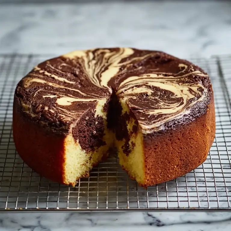 Classic Marble Cake Recipe