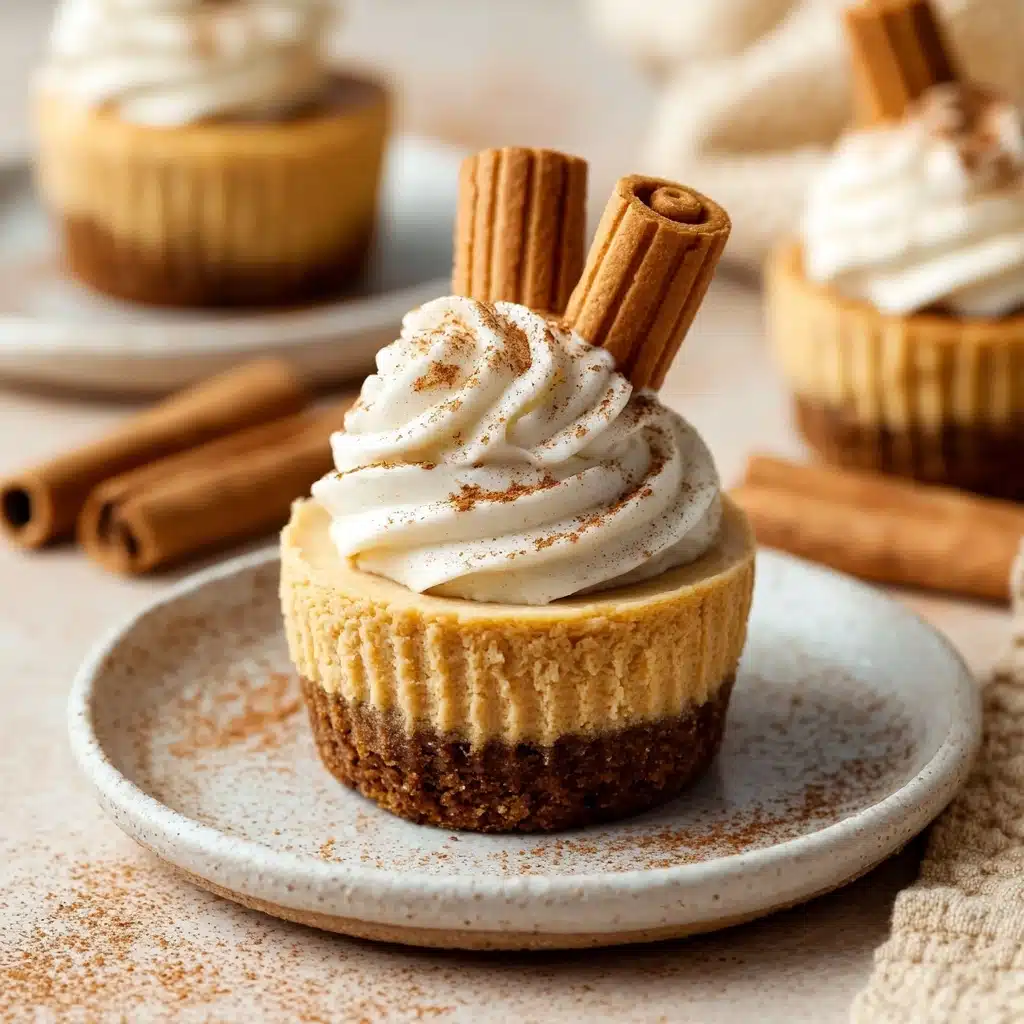 MINI NO BAKE PUMPKIN CHEESECAKES Recipe - Recipe Image