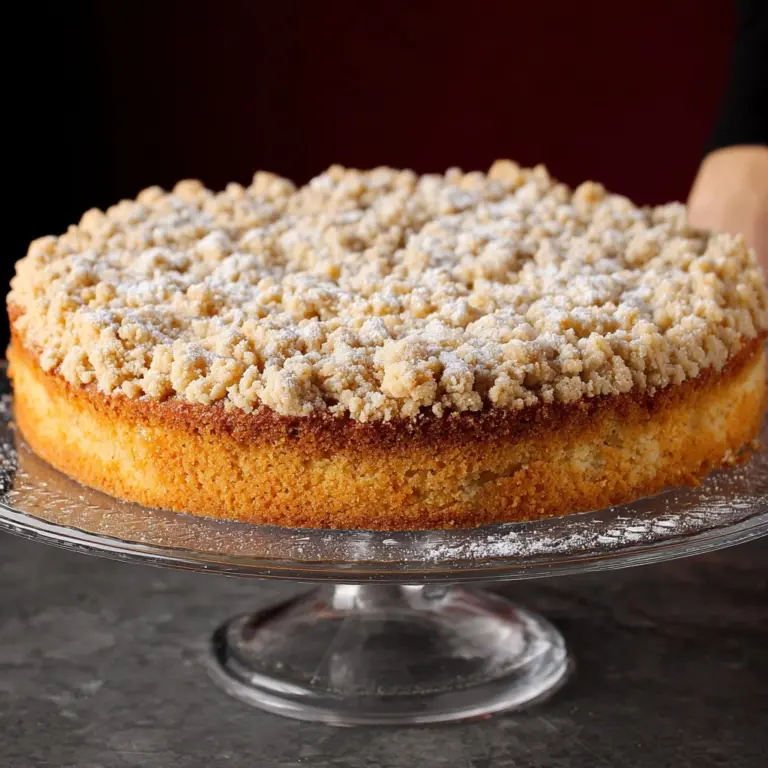 Easy Overnight Coffee Cake Recipe