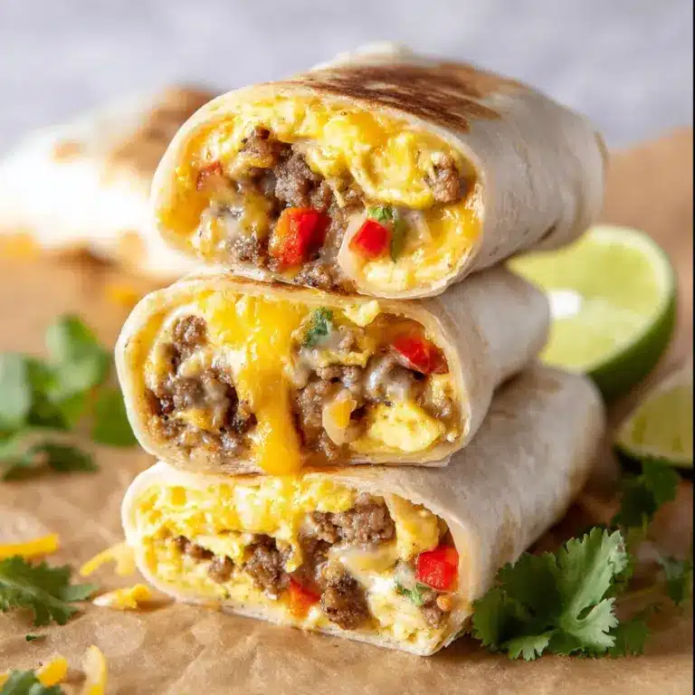 Breakfast Burritos Recipe