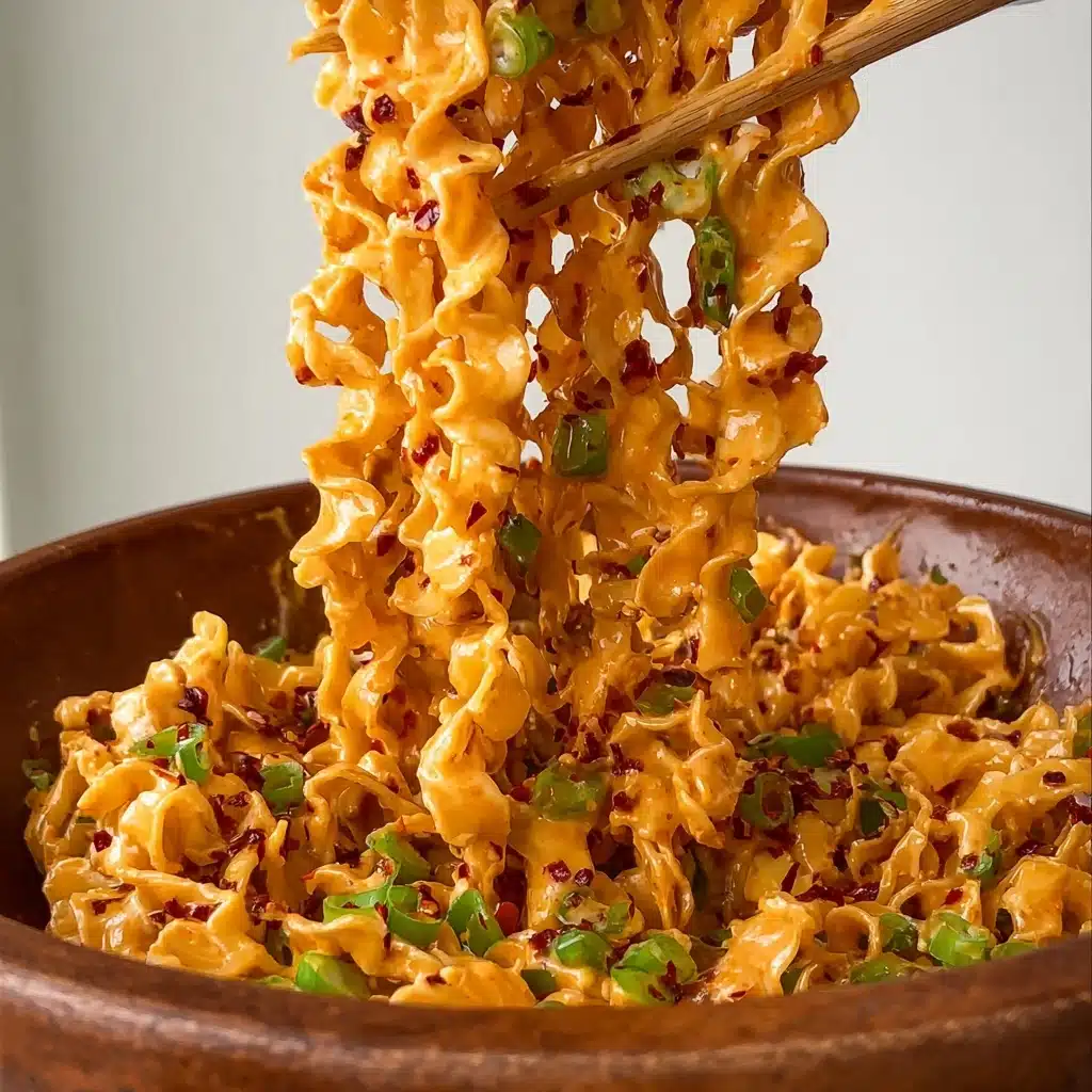 Spicy Chili Garlic Oil Noodles Recipe - Recipe Image