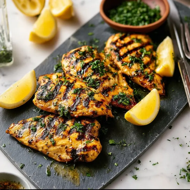 Grilled Chicken Marinade Recipe