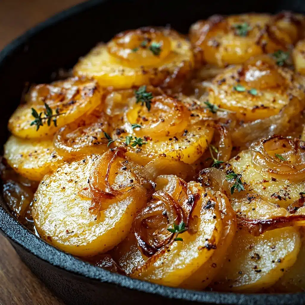 Easy French Onion Potato Bake Recipe - Recipe Image