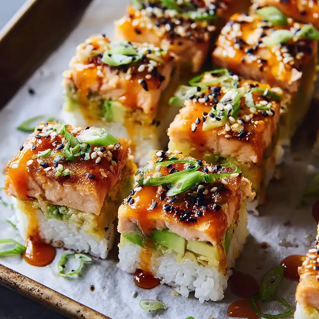 Spicy Salmon Sushi Bake: Discover a Flavorful Twist Today! Recipe - Recipe Image
