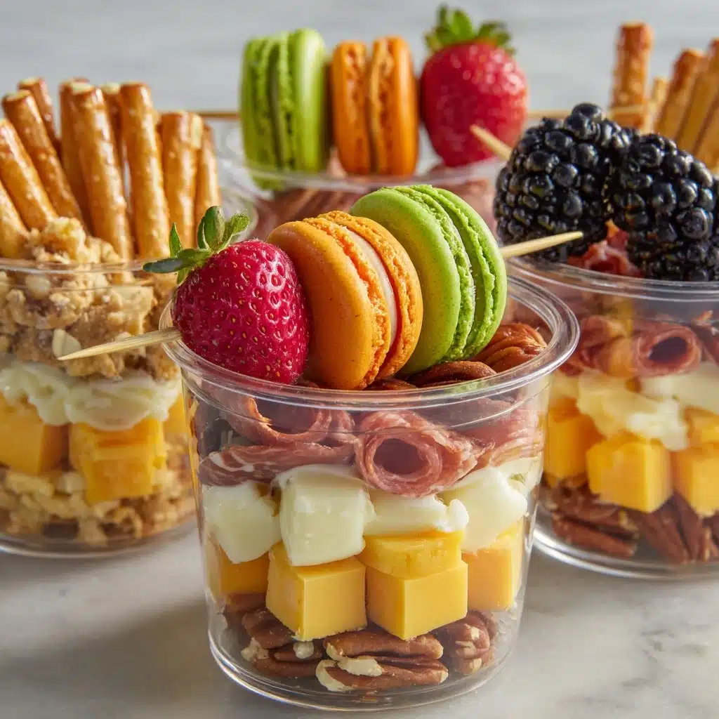 Individual Charcuterie Cups Recipe - Recipe Image
