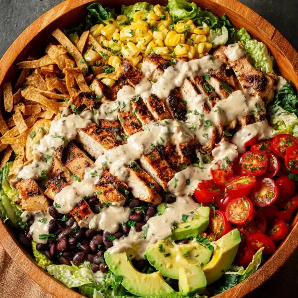 Grilled Southwest Chicken Salad Recipe