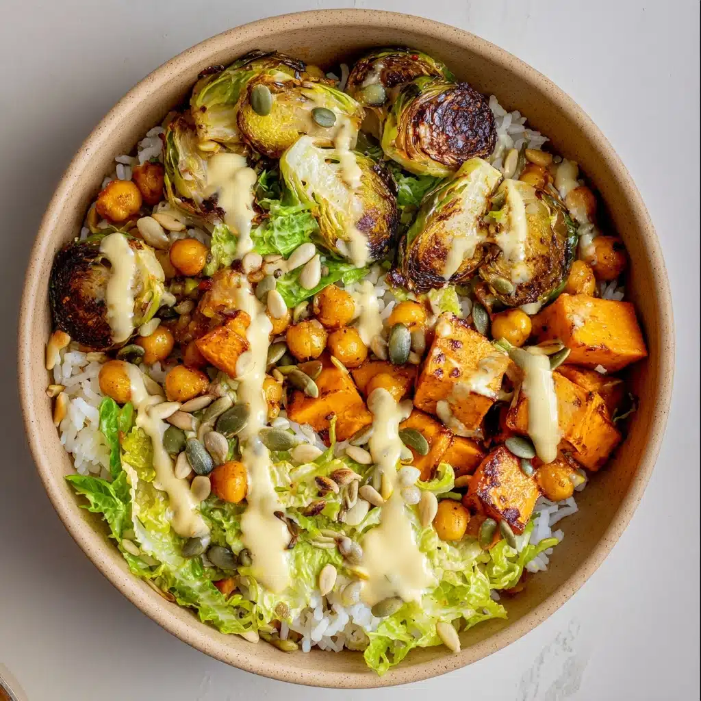 Roasted Winter Vegetable Nourish Bowl Recipe - Recipe Image
