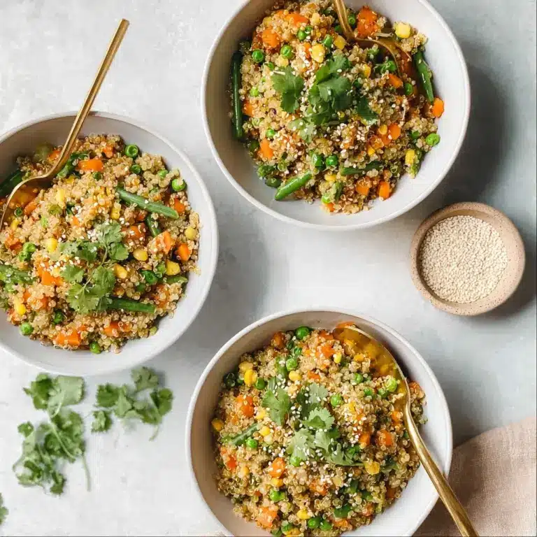 Quinoa Fried Rice with Vegetables Recipe