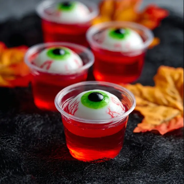 Halloween Eyeball Jello Shots Recipe