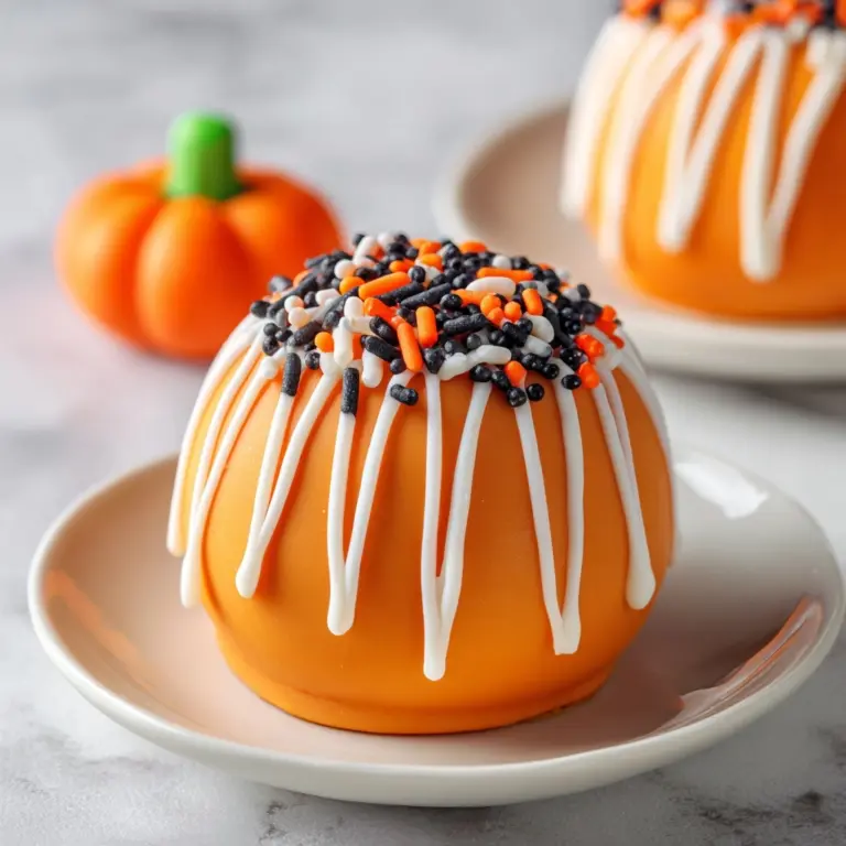 Pumpkin Spice Hot Cocoa Bombs Recipe