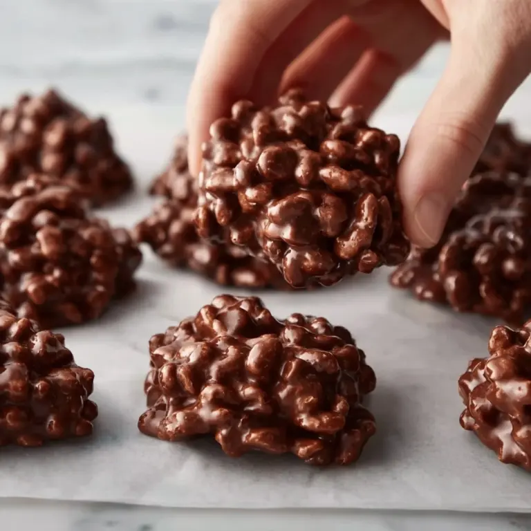 3-Ingredient Dark Chocolate Quinoa Crisps Recipe