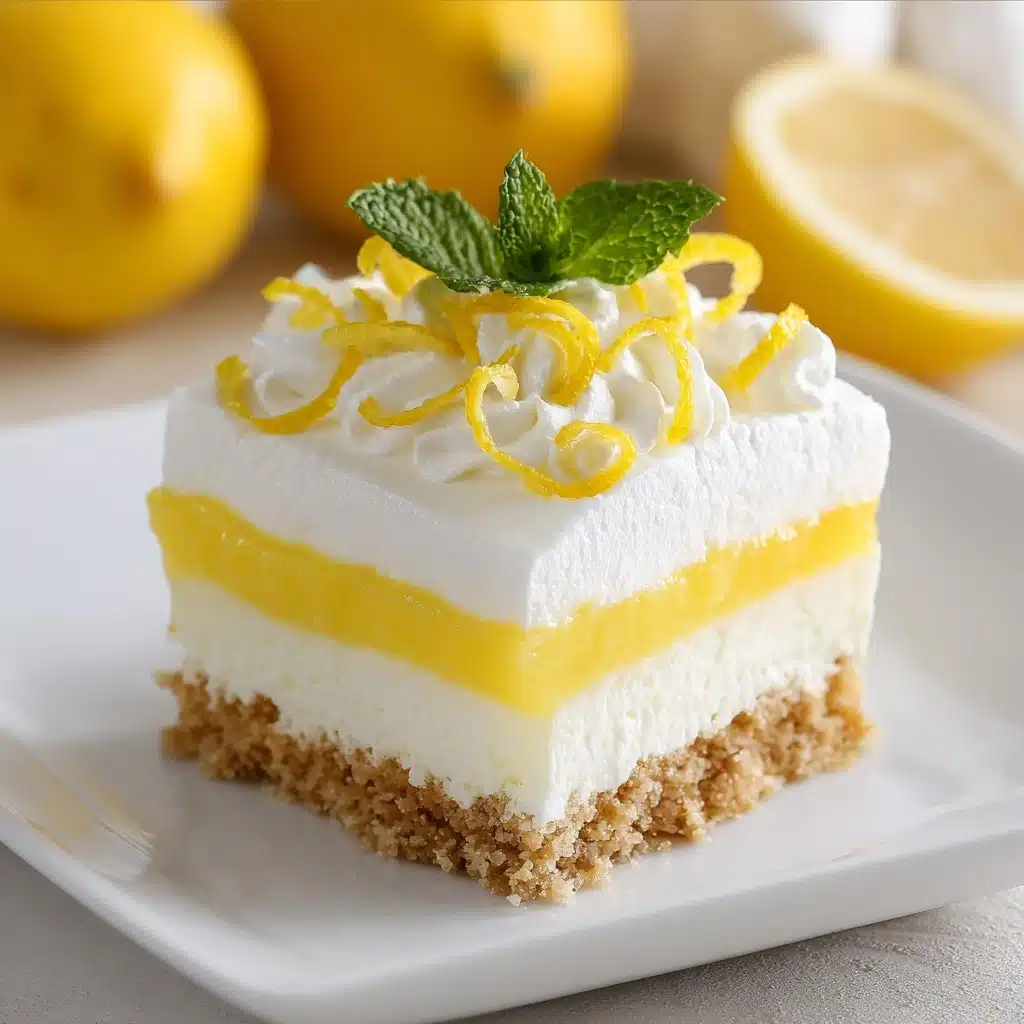 Lemon Layered Dessert Recipe