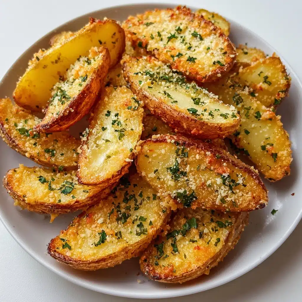 Baked Garlic Parmesan Potato Wedges: The Perfect Side Dish Recipe