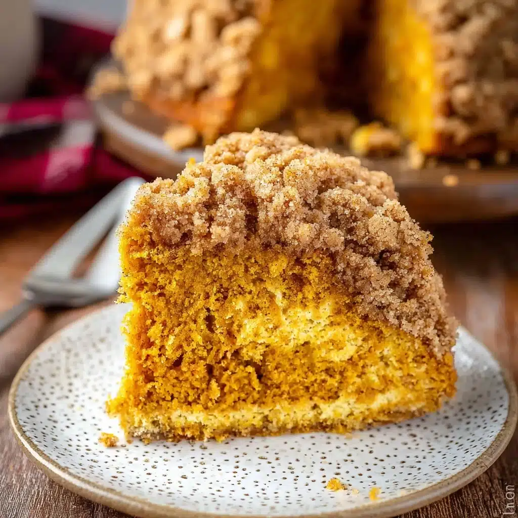 Pumpkin Streusel Coffee Cake Recipe - Recipe Image