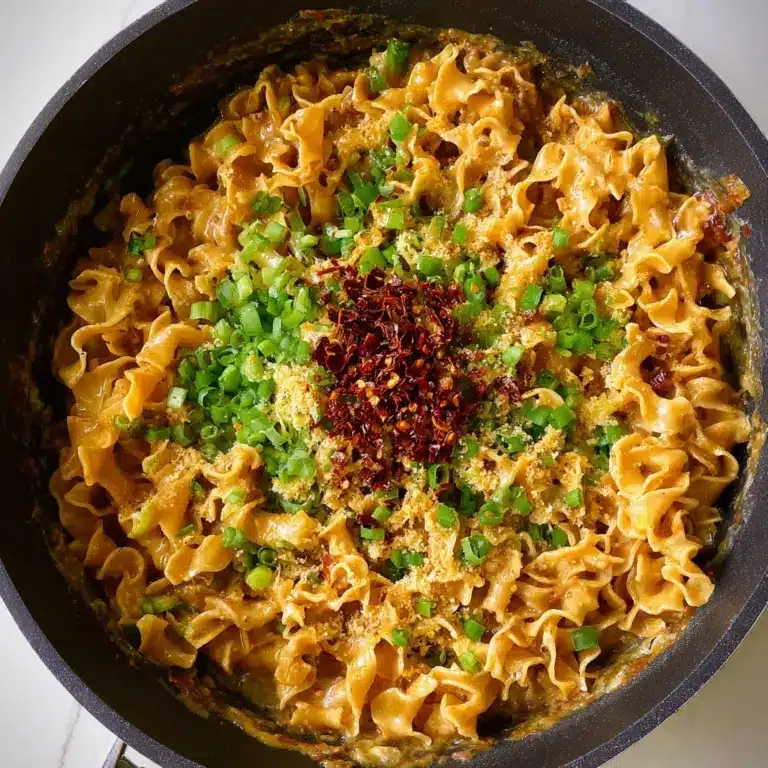 Spicy Chili Garlic Oil Noodles Recipe