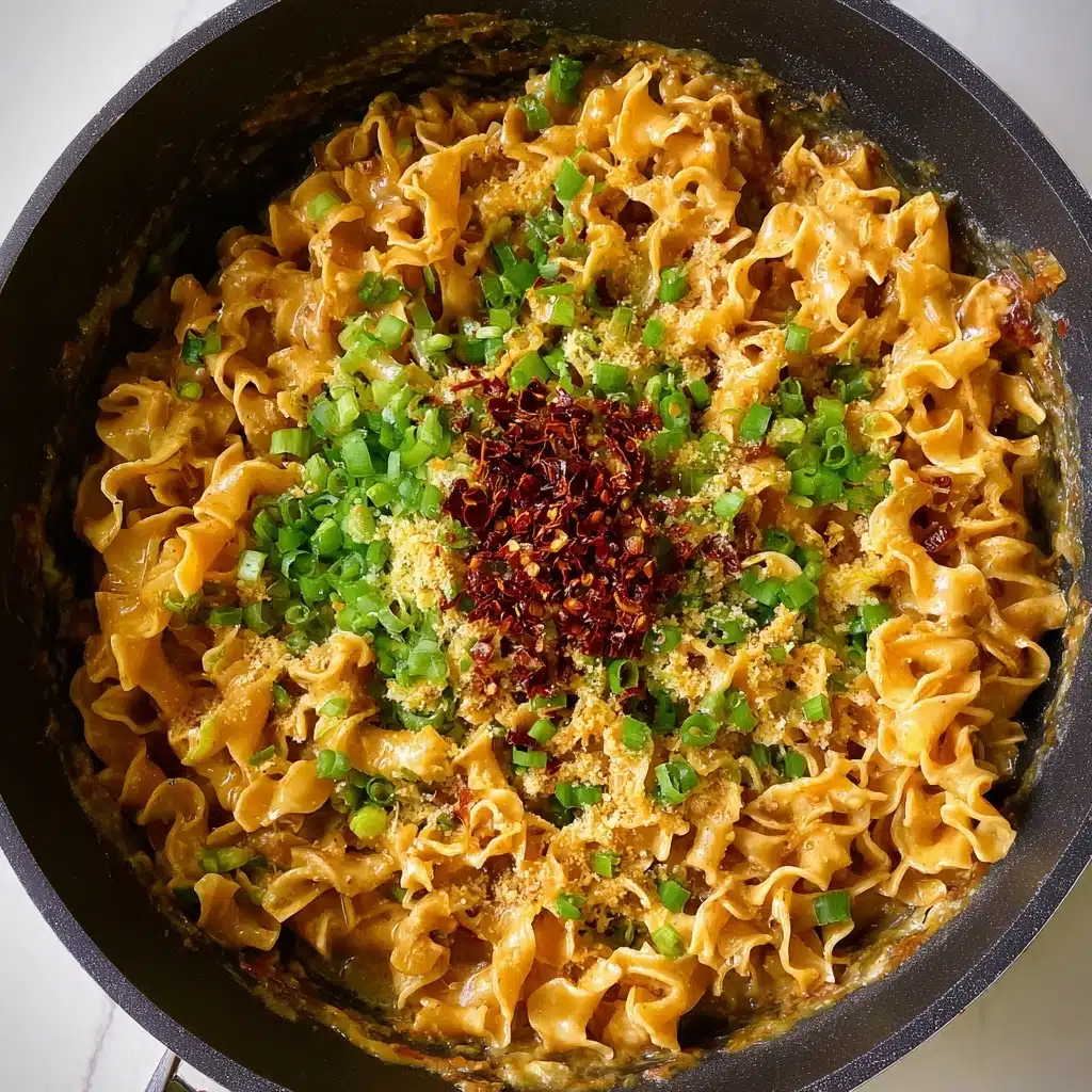 Spicy Chili Garlic Oil Noodles Recipe